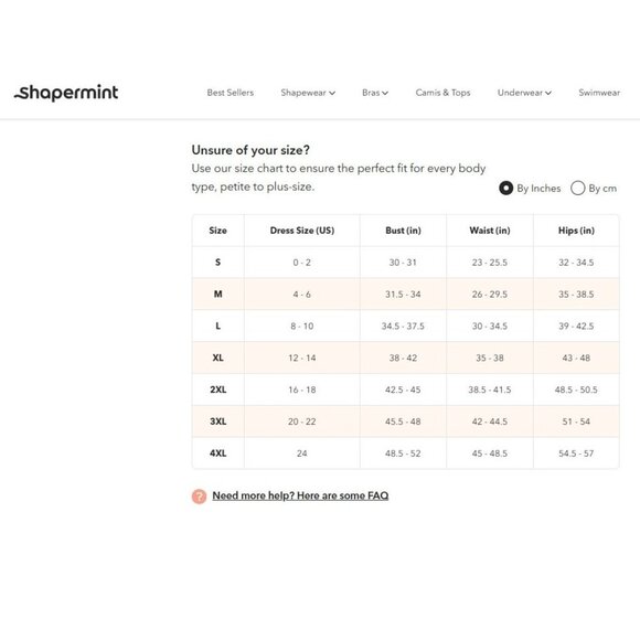 Shapermint Essentials Scoop Neck Cami Women's 2XL Black NWT 0044 - Picture 2 of 14